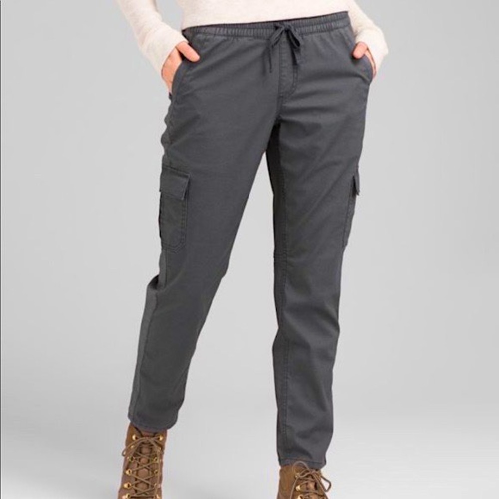 Prana Crestwood Gray Hiking Outdoor Cargo Gorpcore Pants
